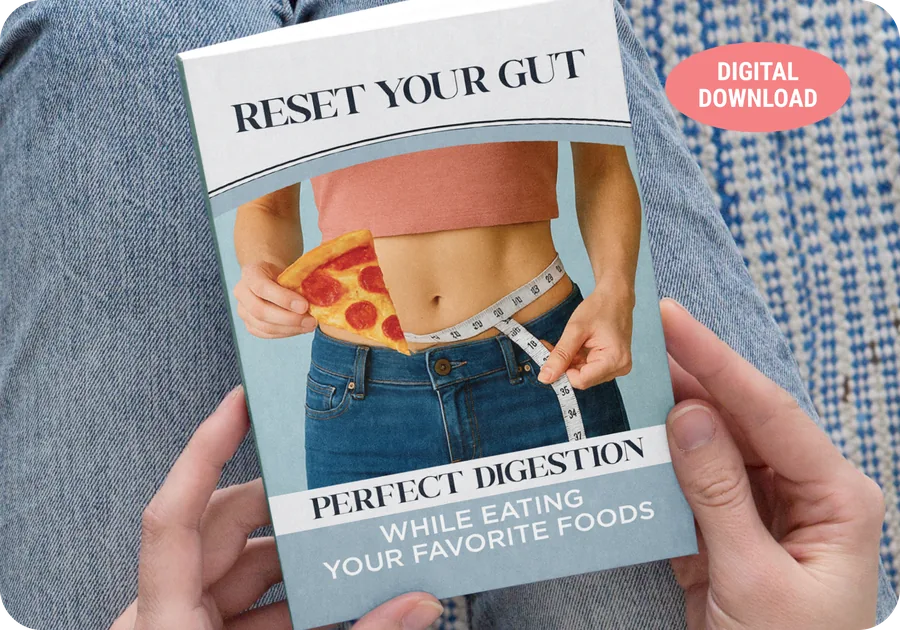 Bonus 2: Reset Your Gut — Perfect Digestion While Eating Your Favorite Foods, free digital download with FemiCore